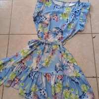 Нови роклички в синьо и лилаво , снимка 4 - Рокли - 41934483