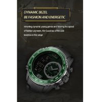 Мъжки часовник Naviforce, Неръждаема стомана, Хронограф, Зелен / Сребрист, снимка 14 - Мъжки - 41686568