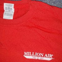 тениска на авиокомпания Million Air, САЩ, снимка 2 - Тениски - 40715752