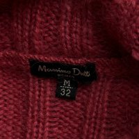 Дамски пуловер с висока яка Massimo Dutti wool blend high collar sweater, снимка 3 - Блузи с дълъг ръкав и пуловери - 42609213