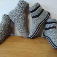 плетени дамски и мъжки чорапи и терлици , снимка 14 - Други - 40879321