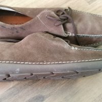Геокс маркови италиански обувки,кожени 43 номер,шити, снимка 5 - Ежедневни обувки - 35913598