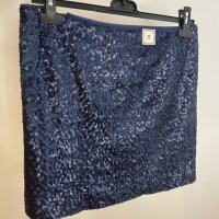 Къса парти пола с пайети Gap Sequin, снимка 2 - Поли - 39712408