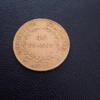 40 франка 1804, снимка 2 - Нумизматика и бонистика - 41471043