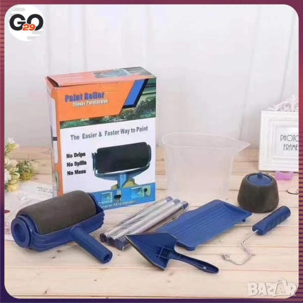 Комплект валяци за боядисване с резервоар, снимка 1