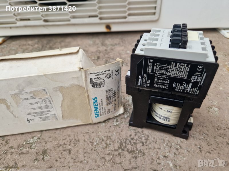 контактори сименс релета R15,,РМ405,РМ300, омрон, снимка 1