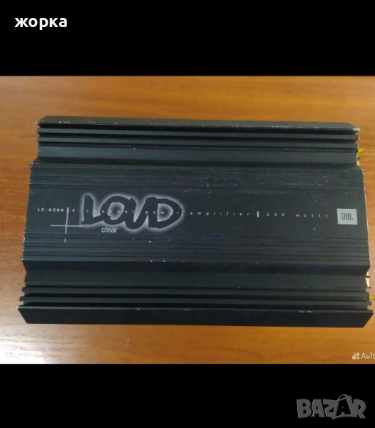Осилвател за кола JBL-LC A504, снимка 1
