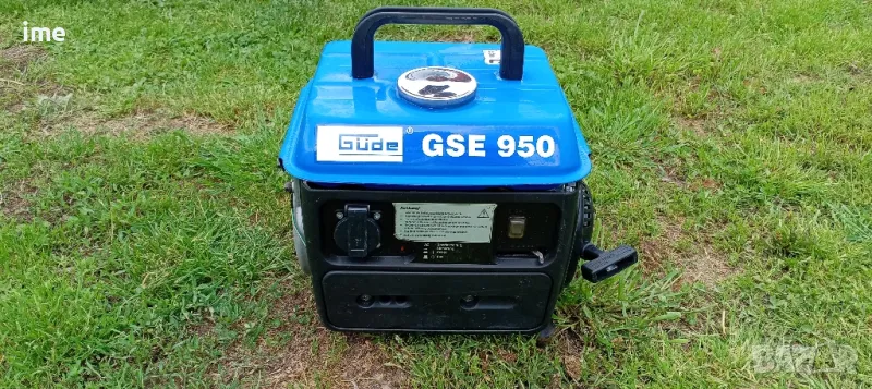 Бензинов генератор НОМЕР 08. Gude GSE950. Двутактов двигател. 650Watt. 63куб/см. Тегло 17кг. 94db..., снимка 1