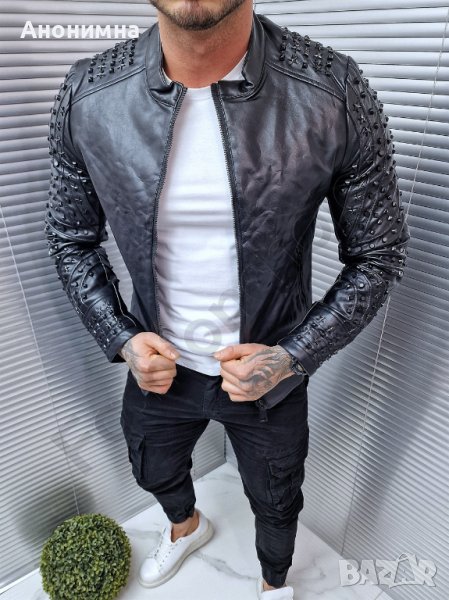 💥Мъжко кожено яке💥, снимка 1