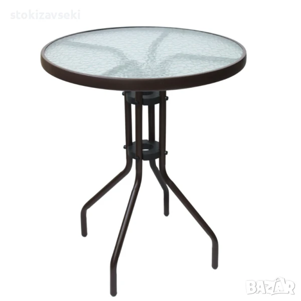 Градинска маса, Ф 60 см, снимка 1