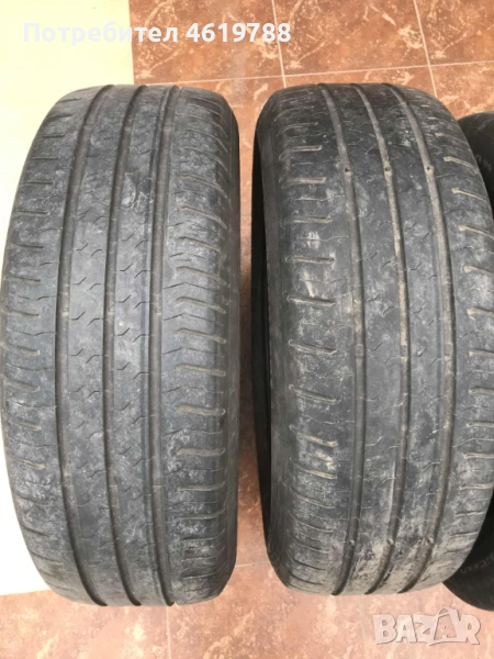 Гуми continental 195*60*16 Летни - 4 броя - 40лв., снимка 1