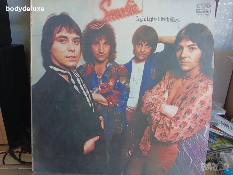 Smokie *Bright Lights & Back Alleys* грамофонна плоча, снимка 1