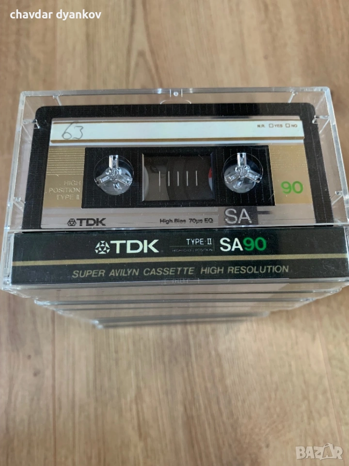 TDK SA 90 аудиокасети, снимка 1