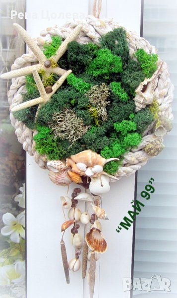 Морско пано със скандинавски мъх, снимка 1