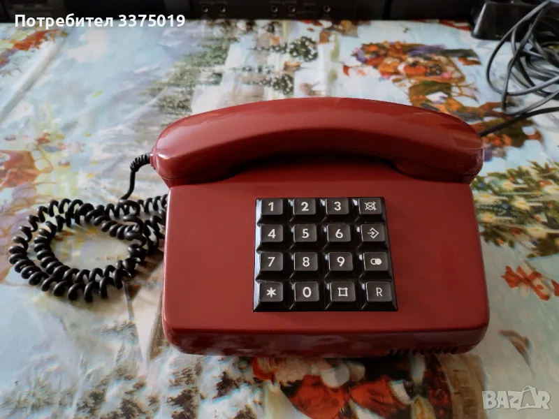 Соц стационарен телефон, снимка 1
