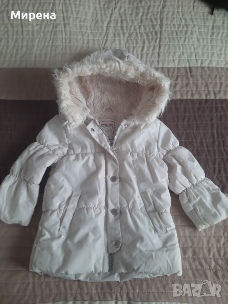 Зимно яке MINOTI за 1-2 год. момиче, снимка 1