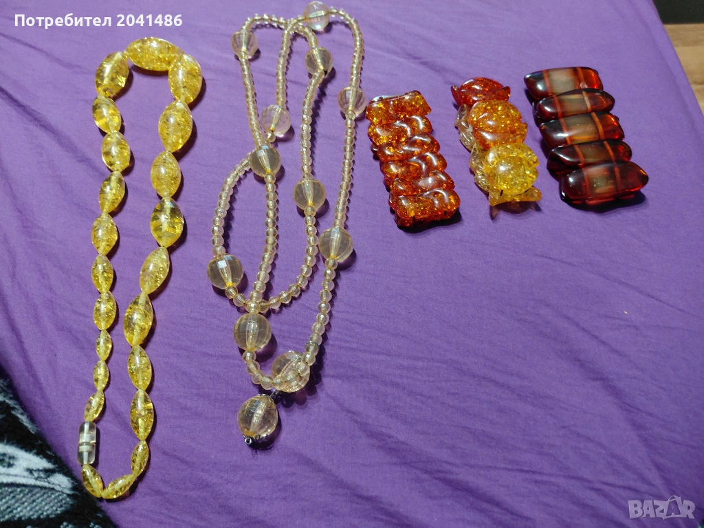 Кехлибарени бижута, снимка 1