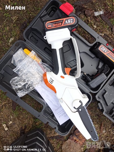 Акумулаторна резачка за клони, летви и др, снимка 1