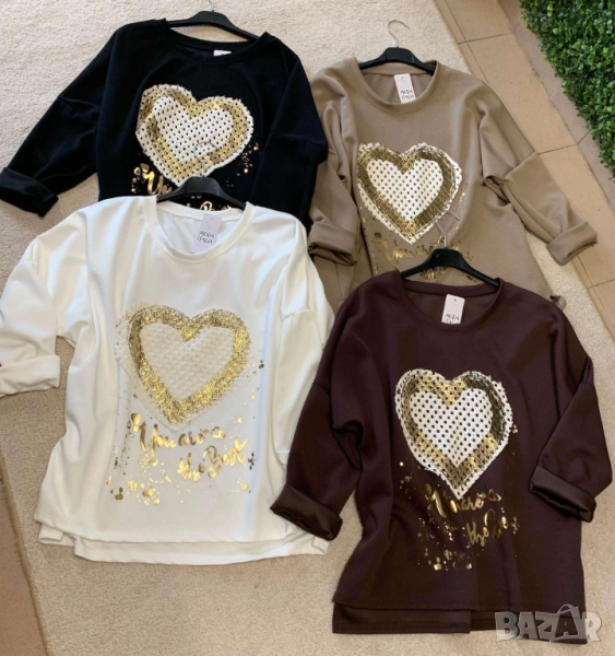 💥Дамски блузи голям размер , снимка 1