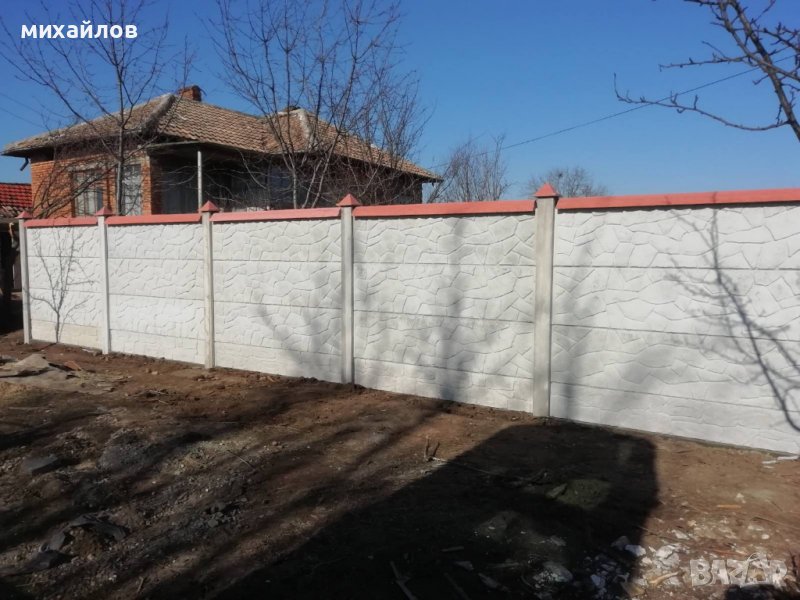Бетонни панелни огради, снимка 1