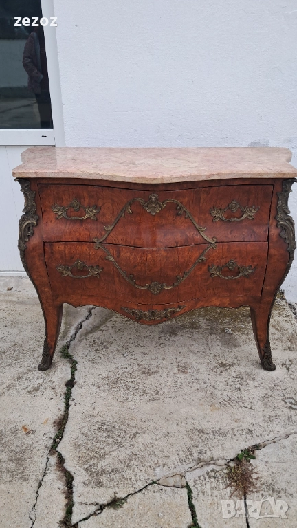 Скрин антикварен"Бомбе", снимка 1