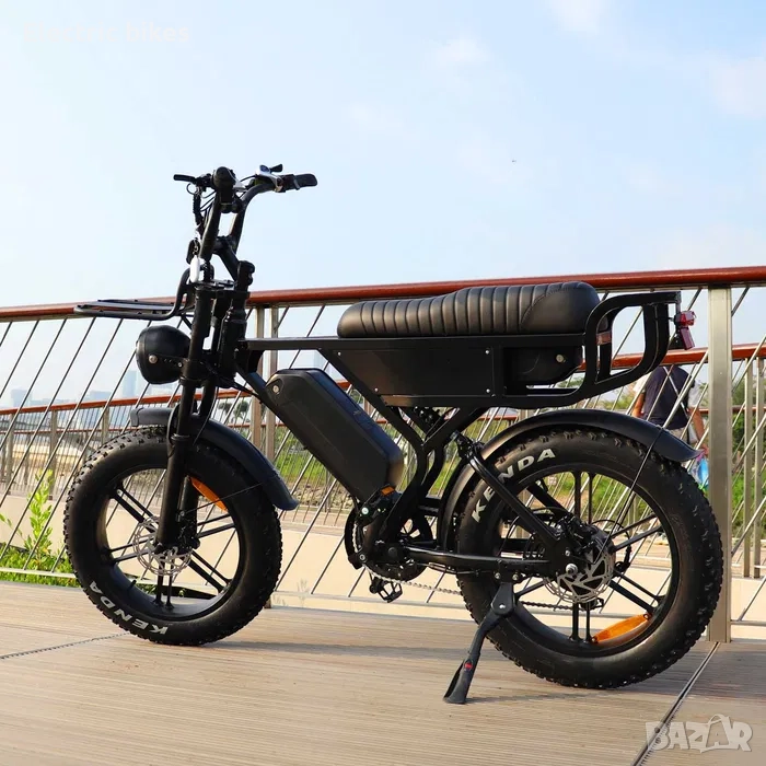Електрически велосипед X90 MAX – 20″ Fatbike, ДВОЙНА БАТЕРИЯ, 48V 26Ah, 750W, снимка 1