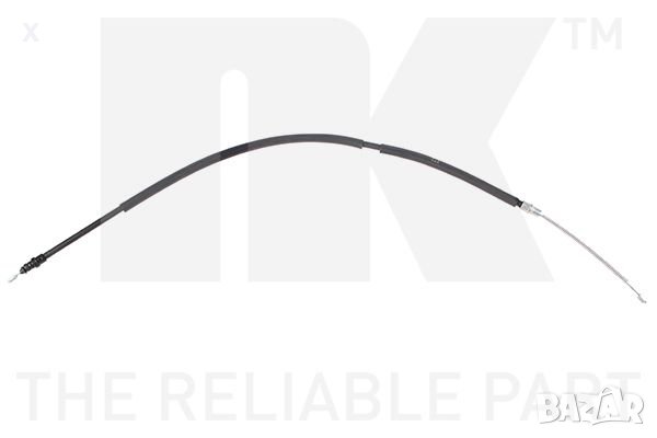 Жило, ръчна спирачка 21658 RENAULT 20 RENAULT 25 RENAULT 30, OE 7700571639 дължина [mm]:1000 / 775​, снимка 1