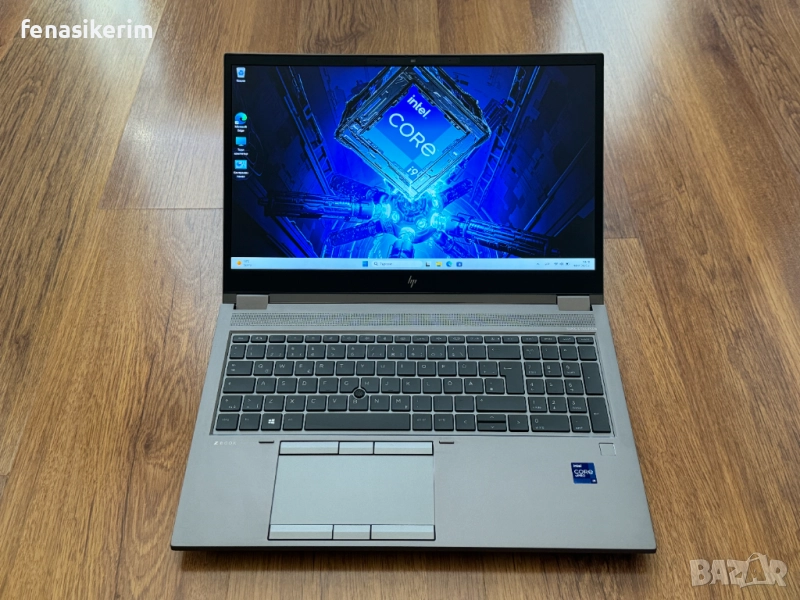 15.6' 100% sRGB Core i9-11950H HP Zbook Fury G8 64GB DDR4/1000GB NVMe/RTX A3000 6GB/Бат 8ч, снимка 1