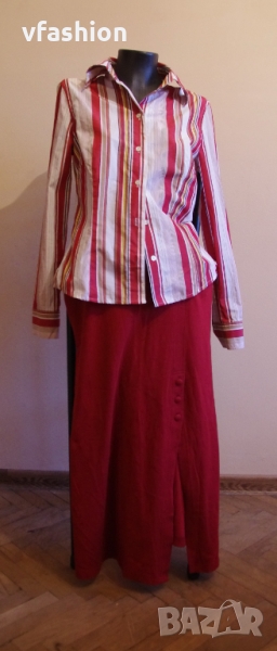 Всичко по 5 лв - Дамска риза ESPRIT - червено рае, снимка 1