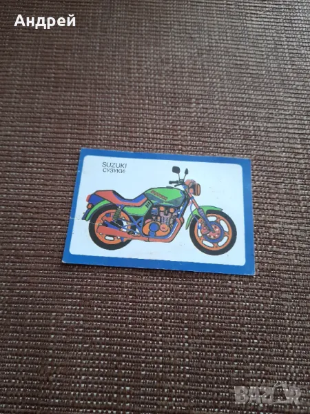 Календарче Suzuki 1983, снимка 1