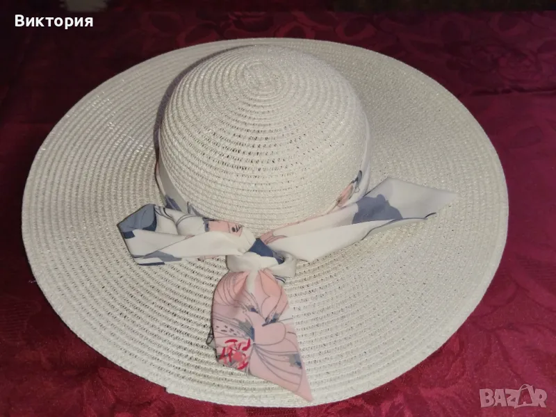 Лятна капела с панделка🎀👒, снимка 1