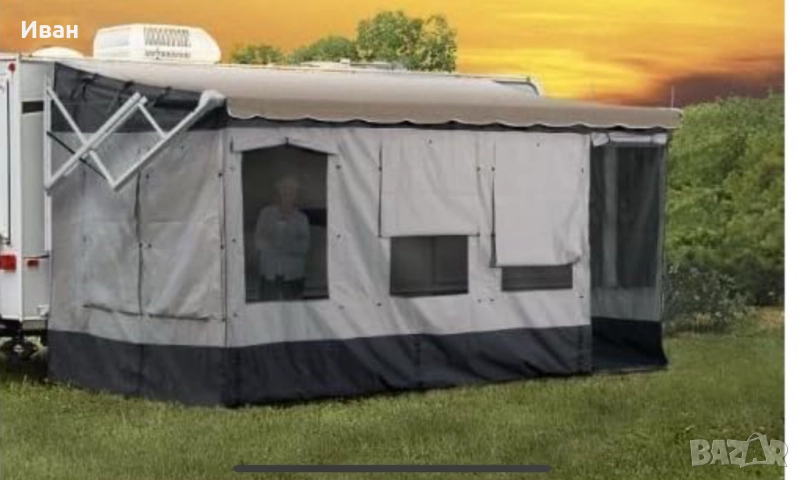 Сафари Рум Careless of Colorado Vacation'r Screen Room за кемпери RV с американски сенници 365-425см, снимка 1