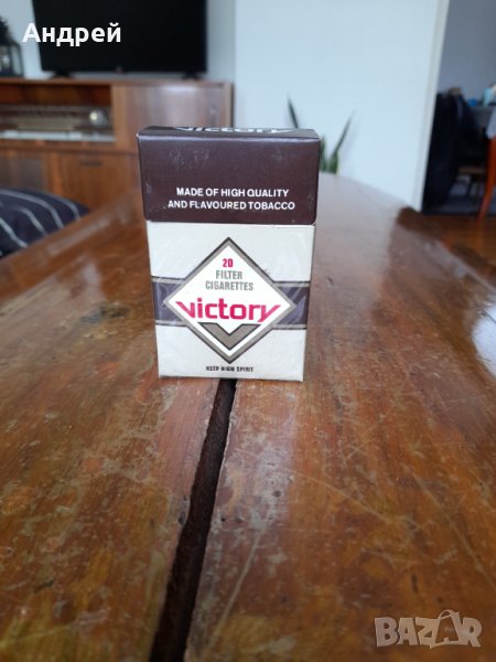 Стара кутия от цигари Victory, снимка 1