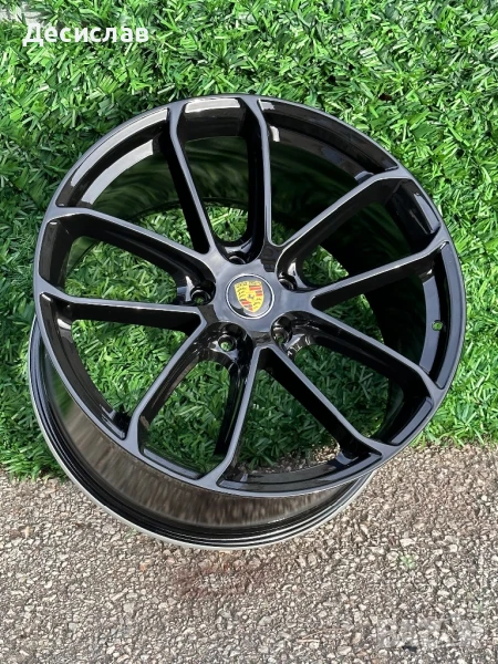 Джанти за Порше Porshe 22 “ цола 5х130 Panamera Cayenne чисто нови Спорт Пакет, снимка 1