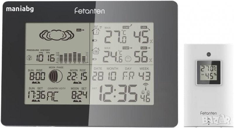 Метеорологична станция Fetanten WS005E, снимка 1