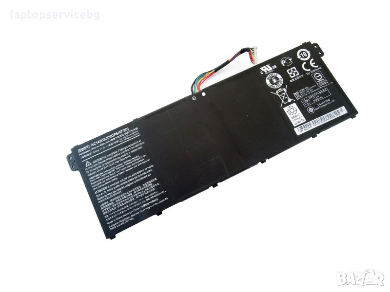 Оригинална батерия AC14B18J за ACER Aspire E3 V3 Chromebook 11 13 TravelMate B115 3 клетки 1900 mAh, снимка 1