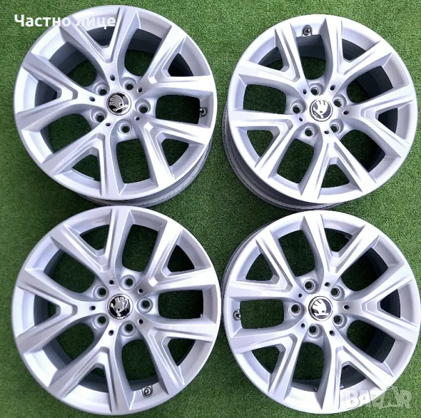 Продавам 4бр 17-ки джанти за Шкода Октавия, Супърб, Карок, Йети , снимка 1
