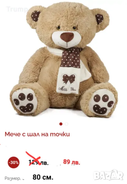 Свети Валентин! МЕЧЕ 80 см. с шал с надпис YOU ARE SPECIAL, снимка 1