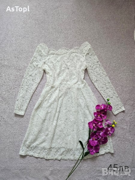 Бяла рокля , снимка 1