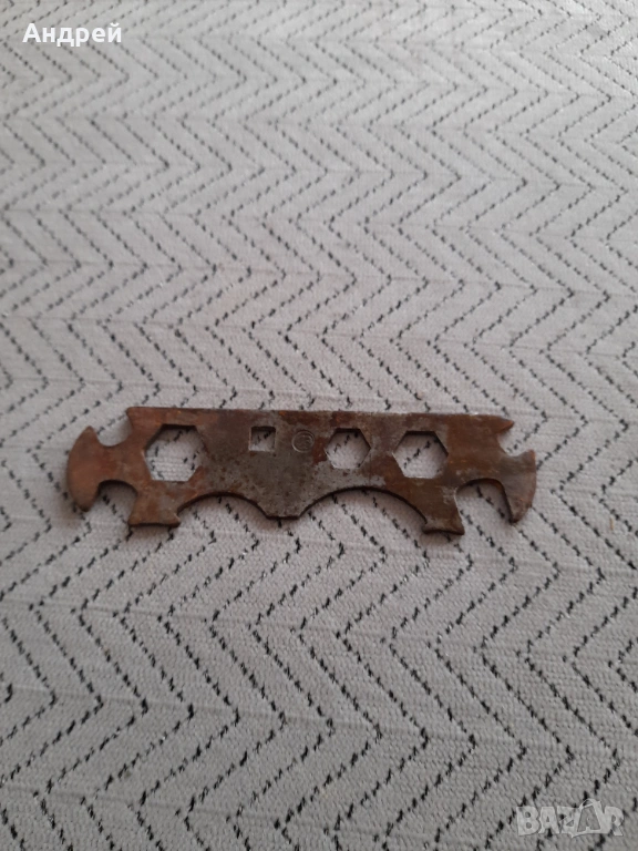 Стар велосипеден ключ #9, снимка 1