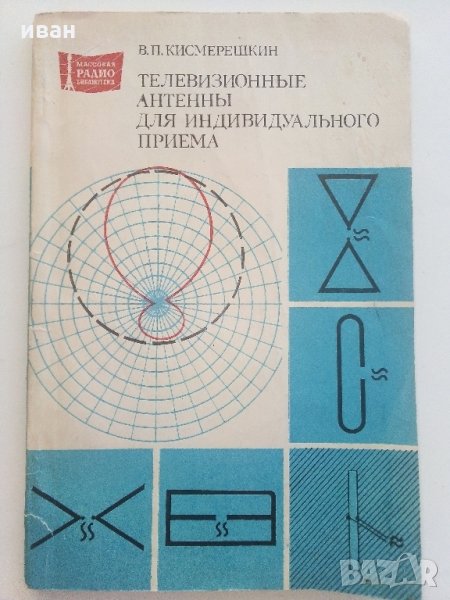 Телевизионные антенны для индивидуального приема - В.Кисмерешкин - 1982 г, снимка 1