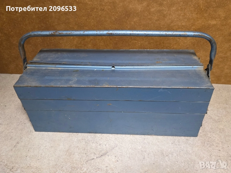 Голяма метална кутия - 54х21х21, снимка 1