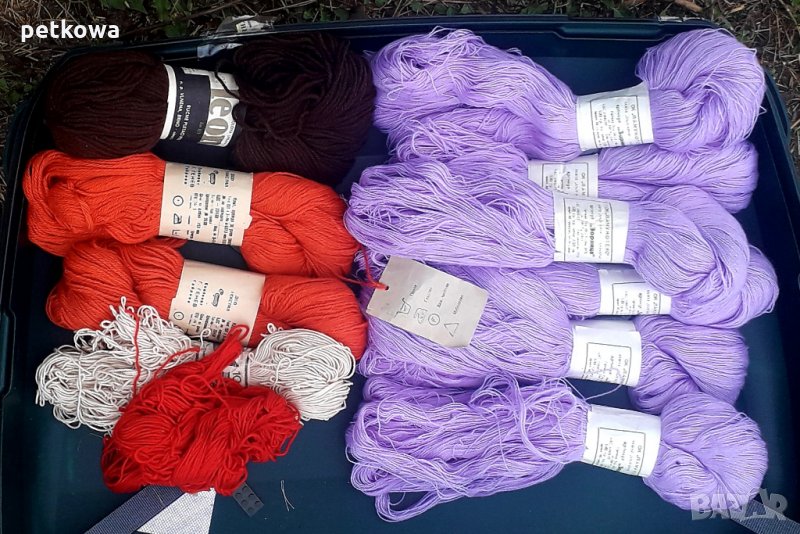 Памучни прежди на изображението, снимка 1