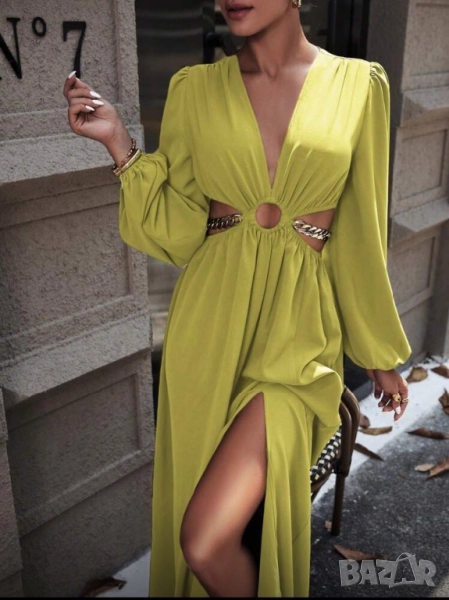 Коледно Намаление! Дълга рокля - S Line, снимка 1