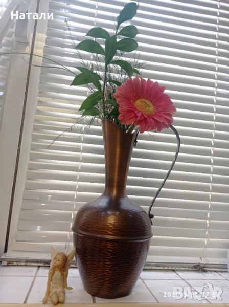 ваза немски месинг 961, снимка 1
