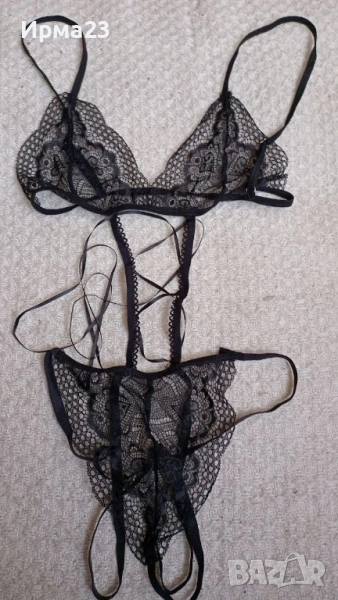 Дантелено еротично боди, снимка 1