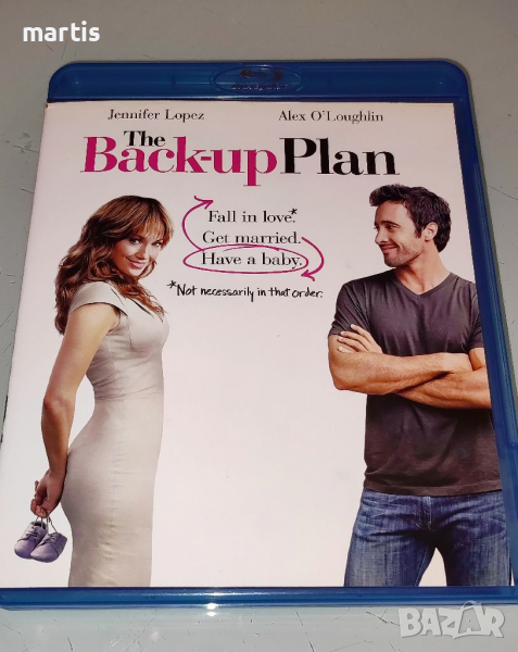 The Back-up Plan Blu-ray Бг.суб , снимка 1