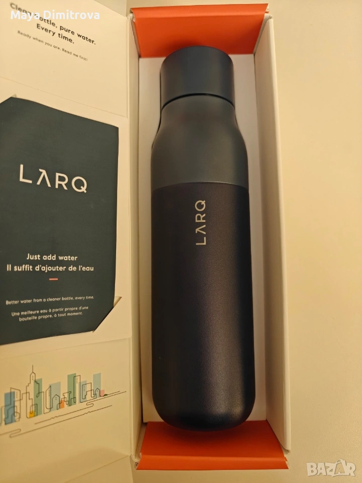LARQ - PureVis UV термос 500мл., снимка 1