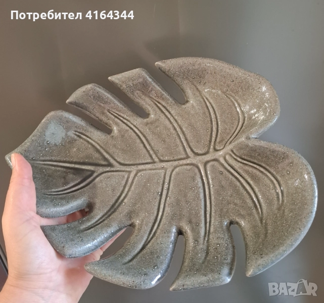 Декоративна керамична чиния, снимка 1