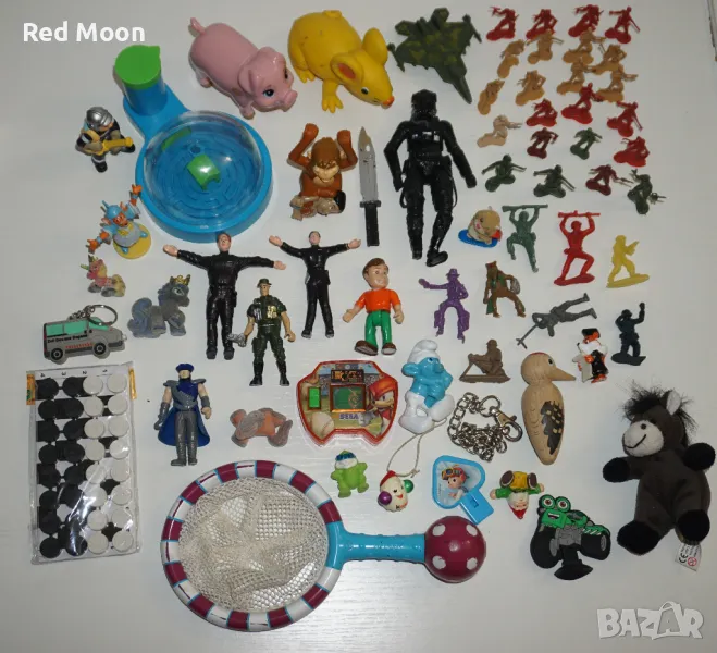 Голям Лот Фигурки направени за Mcdonald's Microsoft Sega 788гр, снимка 1